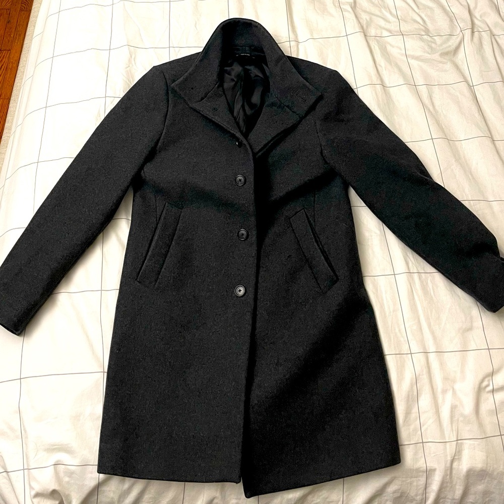 Club Monaco Grey Wool Coat